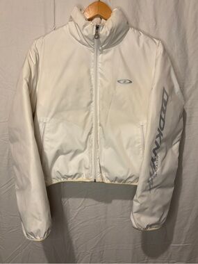 Vintage DKNY white puffer coat
